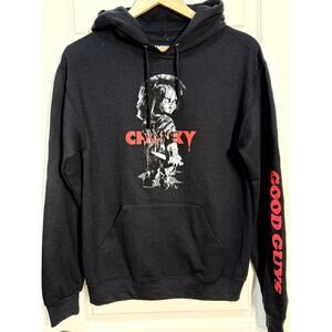 Chucky Good Guys Black Hoodie Sweatshirt, Unisex Size S, NWT